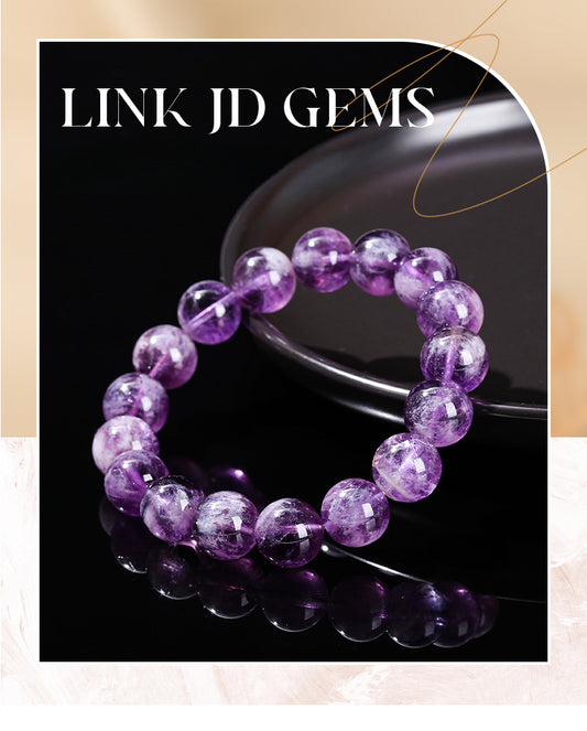 Natural Rabbit-Hair Amethyst