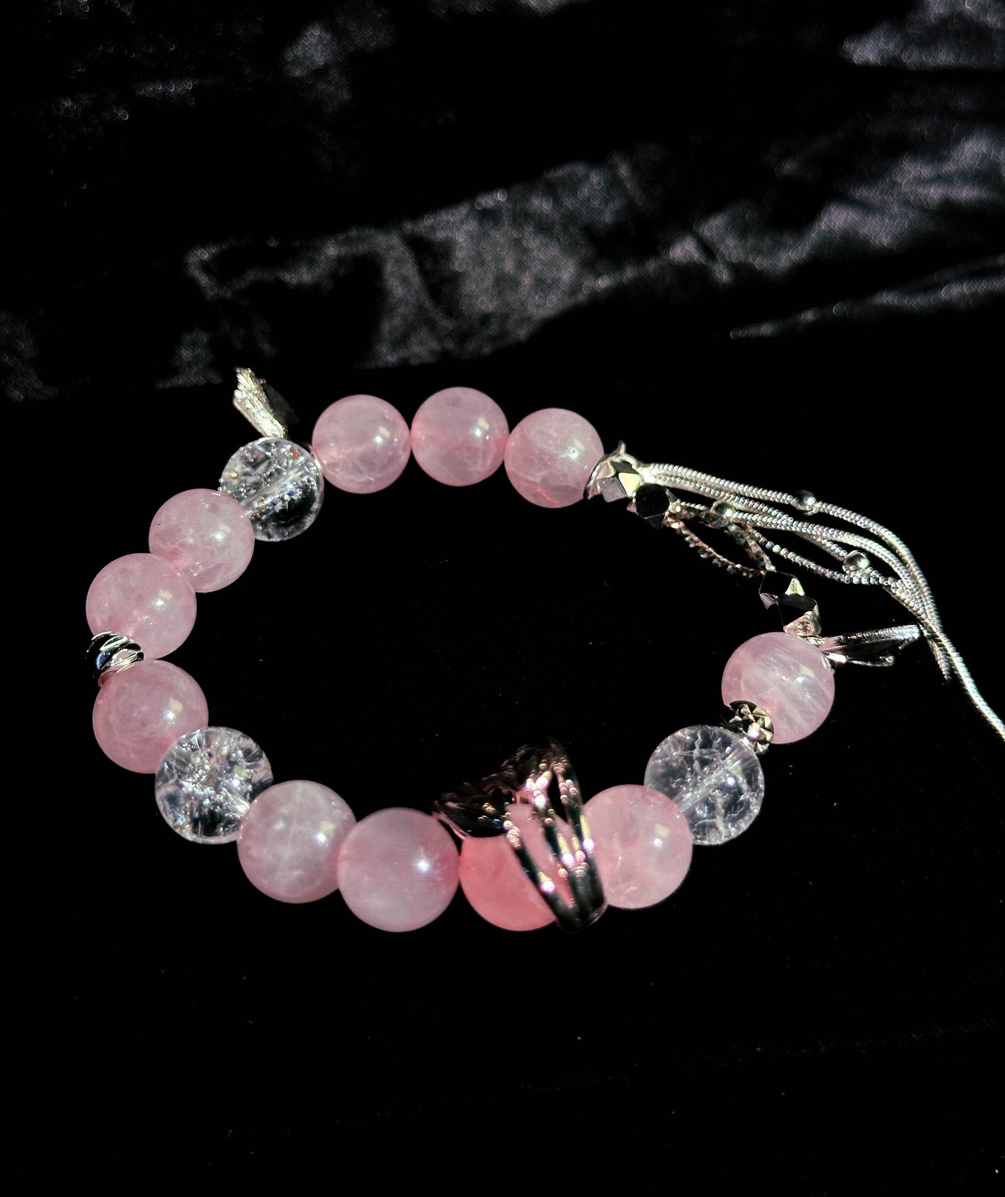 Handmade crystal bracelet