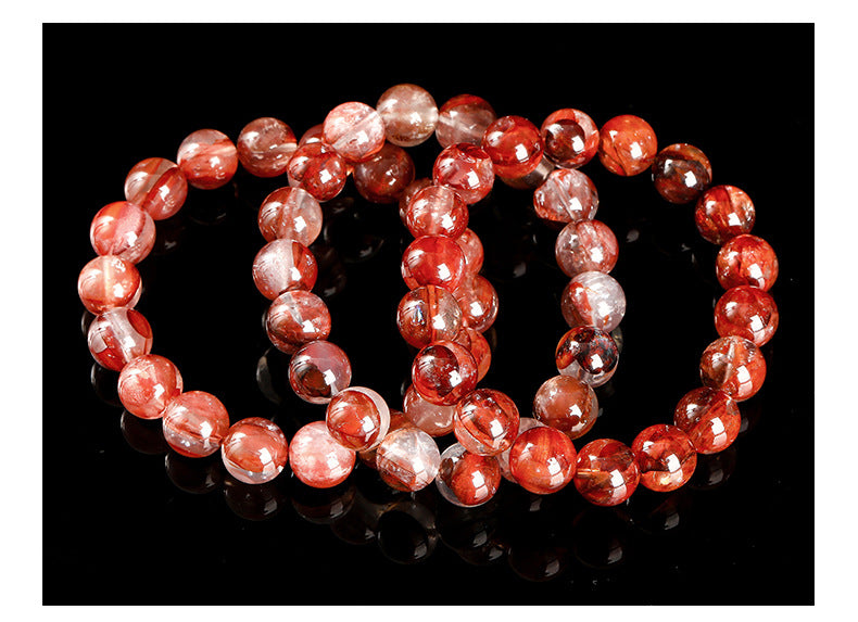 Natural Oxblood Red Gum Flower Crystal