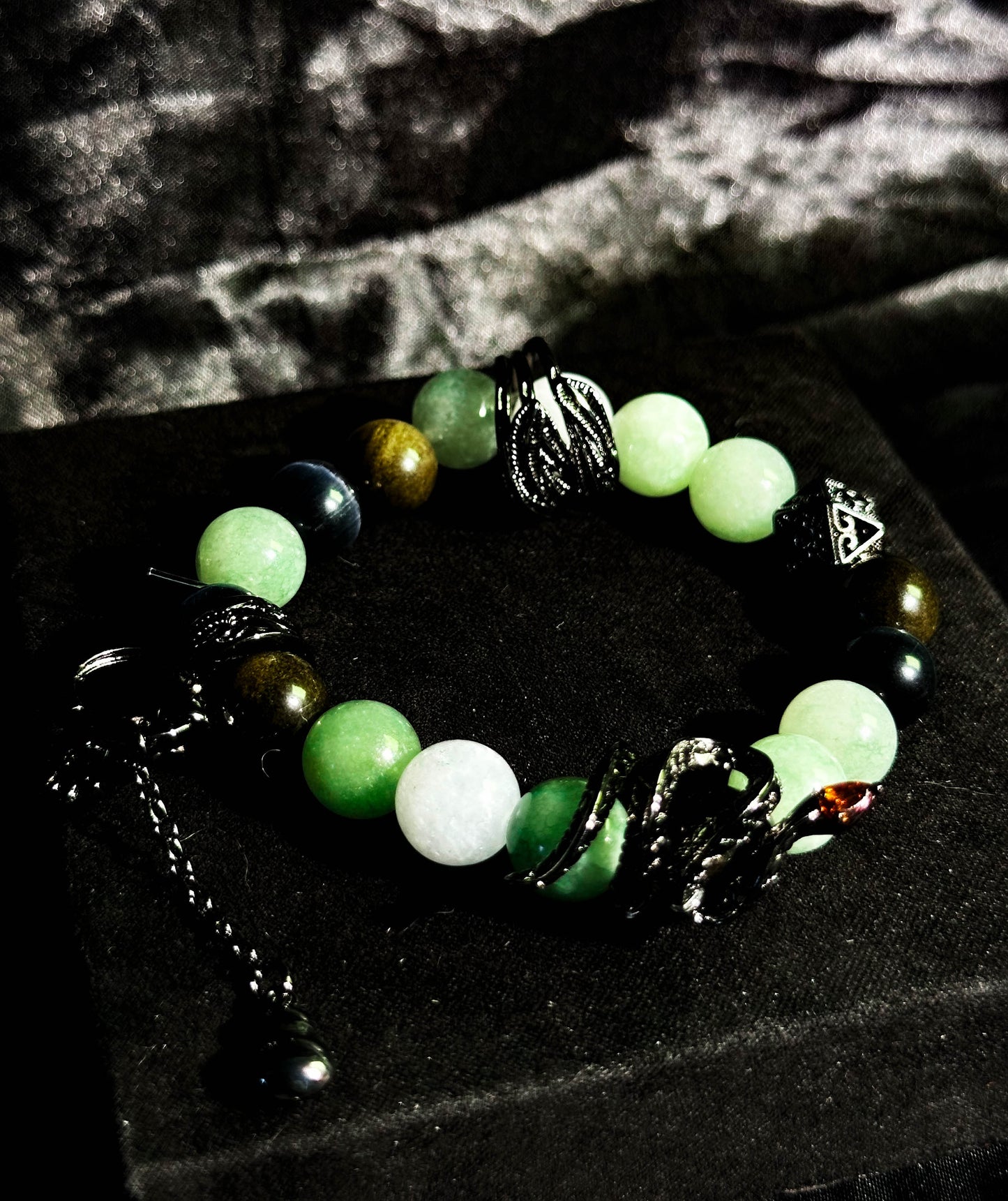 Handmade crystal bracelet