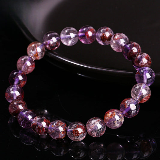 Natural Purple Ghost Crystal