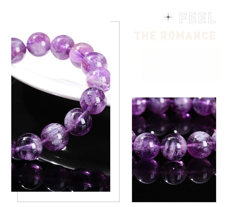 Natural Rabbit-Hair Amethyst