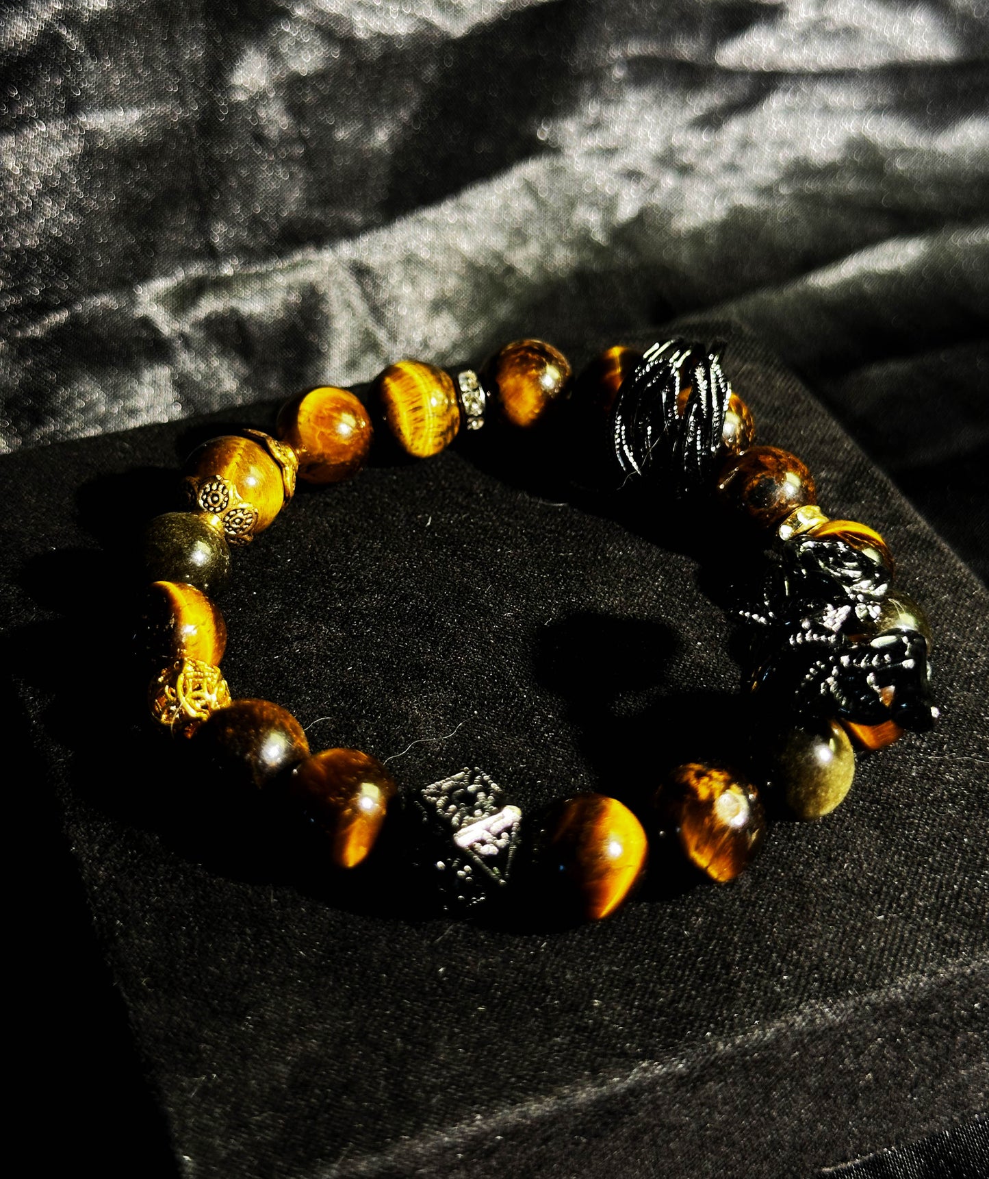 Handmade crystal bracelet
